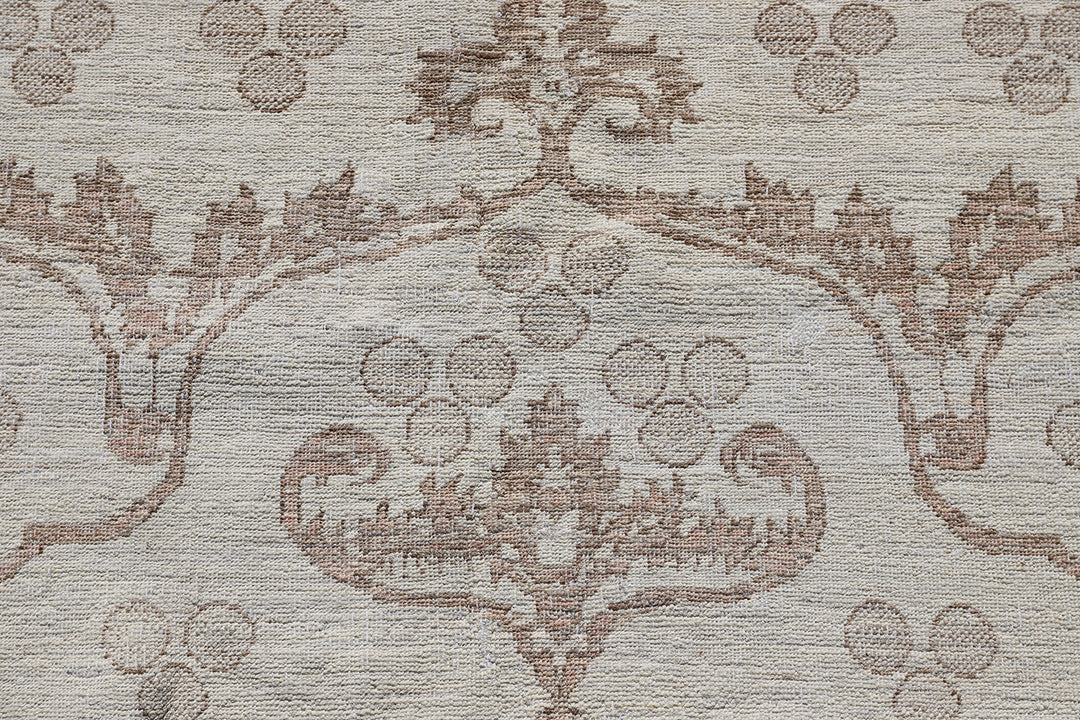 7'x10' Wool Rug | Modern Rug | Floral Area Rug
