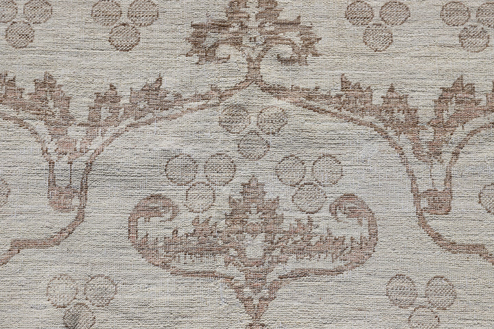 7'x10' Wool Rug | Modern Rug | Floral Area Rug