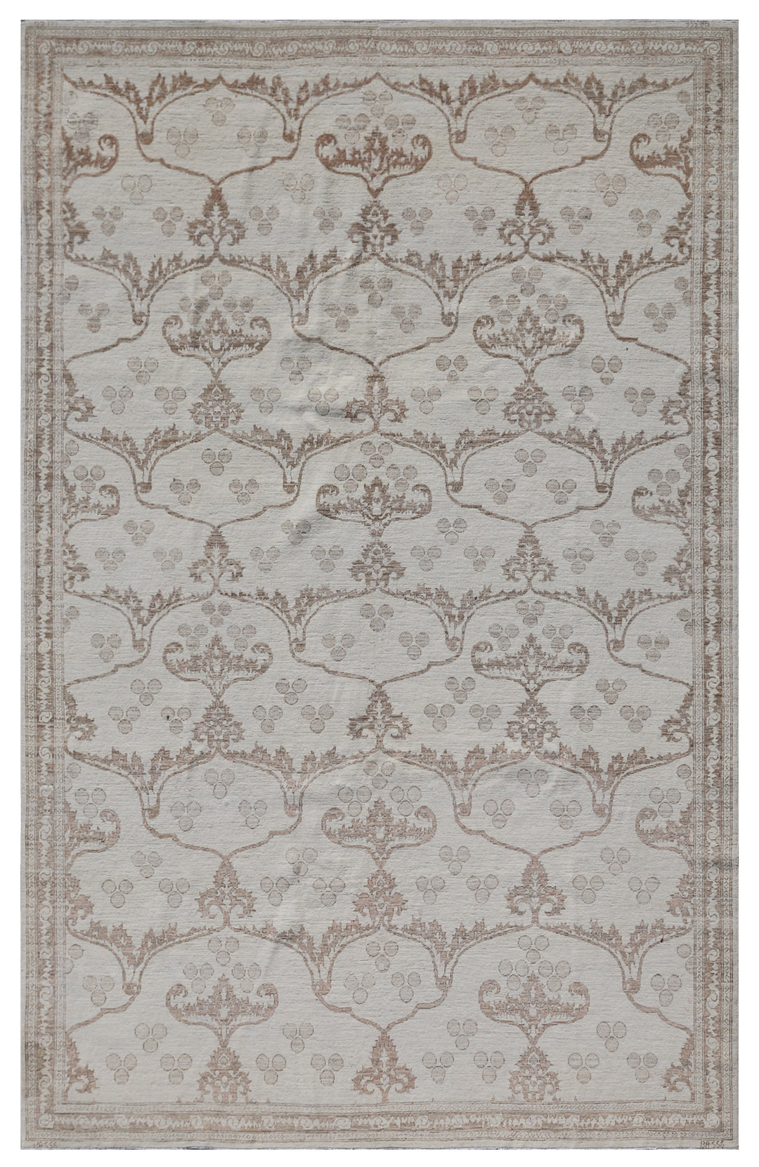 7'x10' Wool Rug | Modern Rug | Floral Area Rug