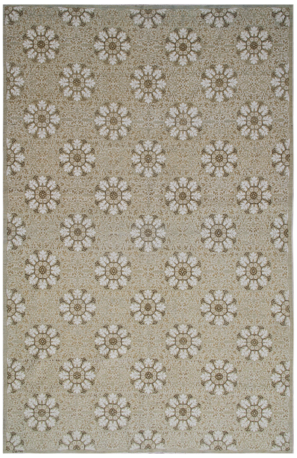 7'x10' Wool Rug | Soft Colors | Ariana Transitional Area Rug