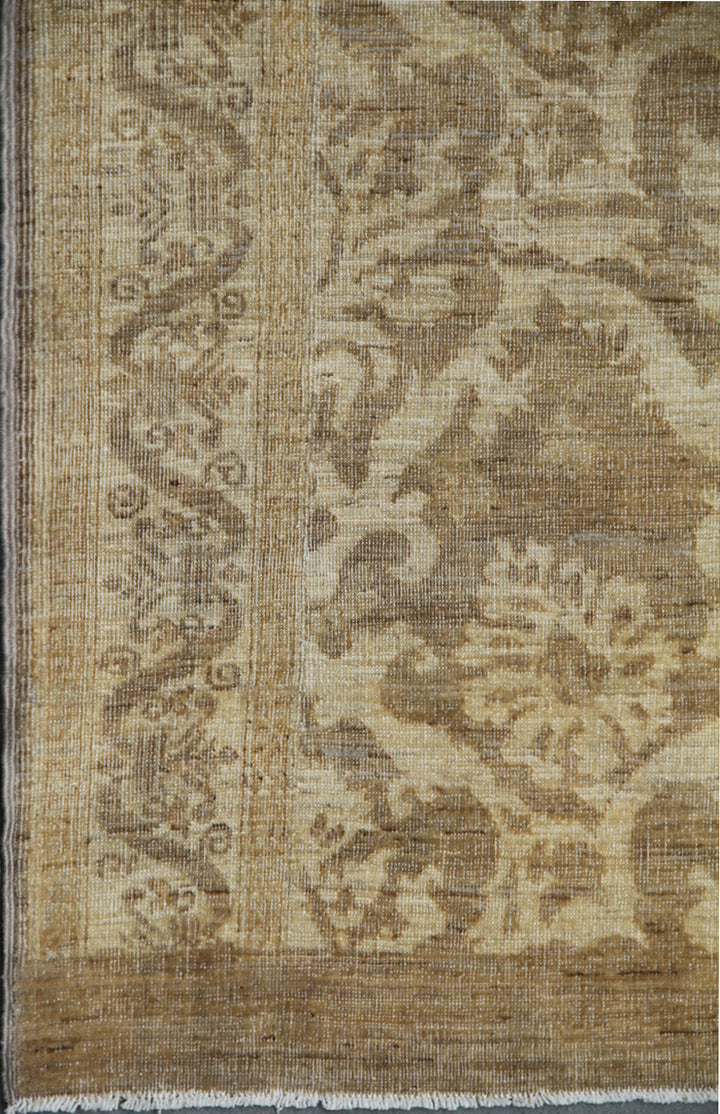 4'x12' Spanish Design Ariana Transitional Hand Knotted Runner Rug