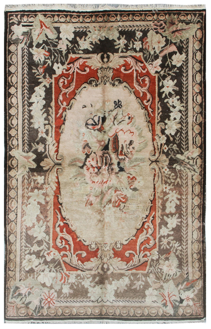 4'x7' Antique Samarkand