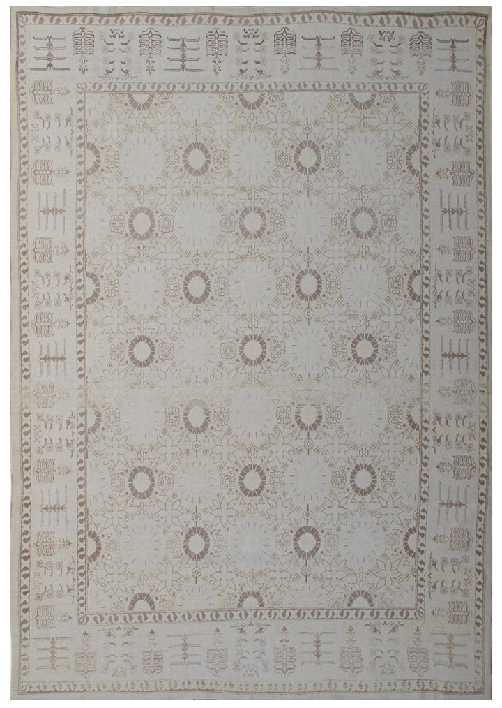 8'x10' Hand-Knotted Ariana Tabriz Rug | Vintage-Style Persian Design