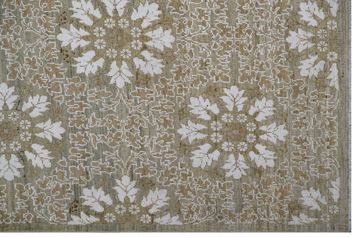 8'x10' Hand-Knotted European Rug | Ariana Transitional Collection | Organic Wool