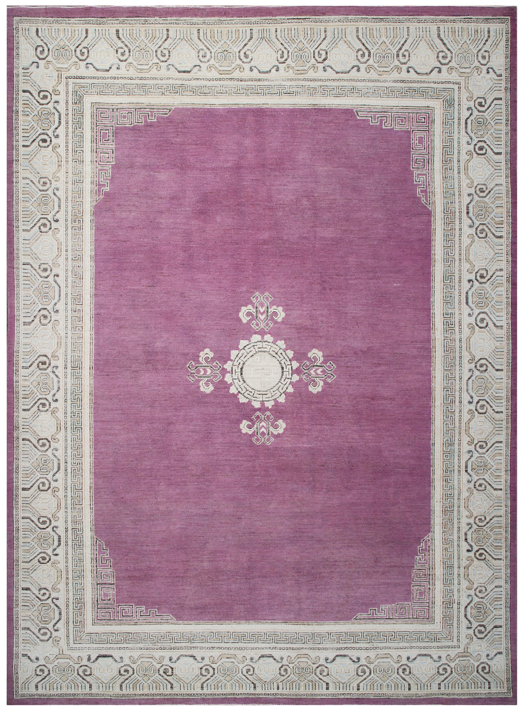 Magenta Area Rug | Medalion Ariana Samarkand Rug