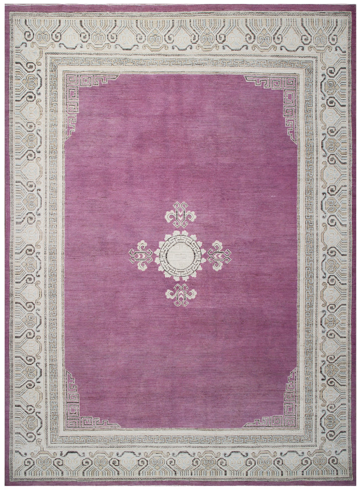 Magenta Area Rug | Medalion Ariana Samarkand Rug