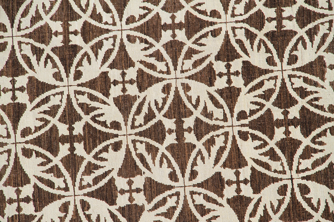 8'x10' Modern Geometric Rug | Hand-Knotted Rug
