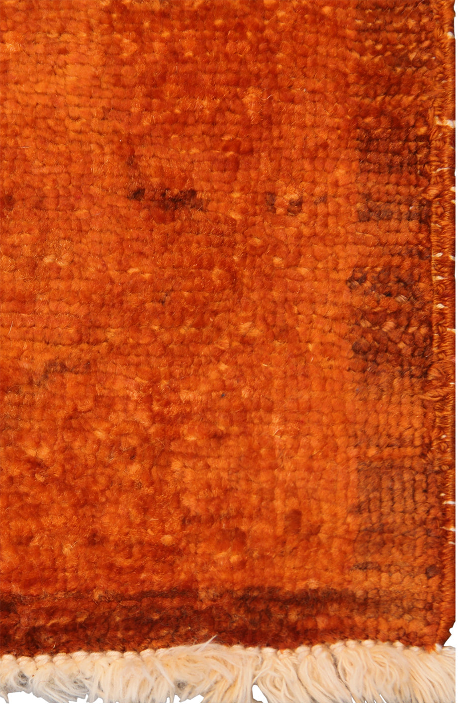 8'x10' Orange Red Persian Design Ariana Over-dye Rug