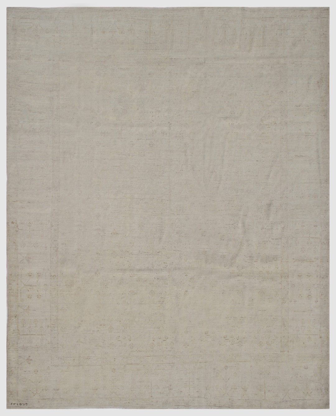 8'x10' Wool Area Rug | Soft Color | Faded Traditional Rug