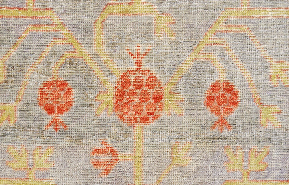 8'x5' Vintage Samarkand Rug | Khotan Area Rug | Soft Color Rug