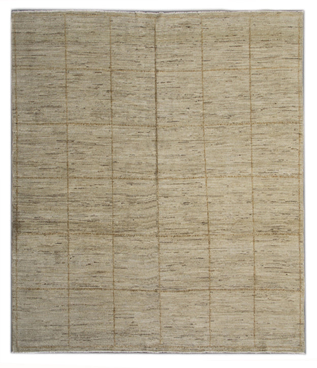5'x6' Ariana Modern Square Hand Knotted Medium Size Rug