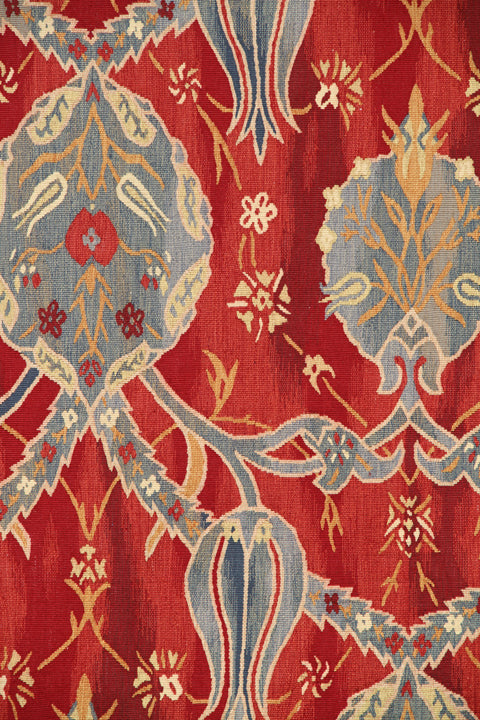 13x16 Red Aubusson Area Rug
