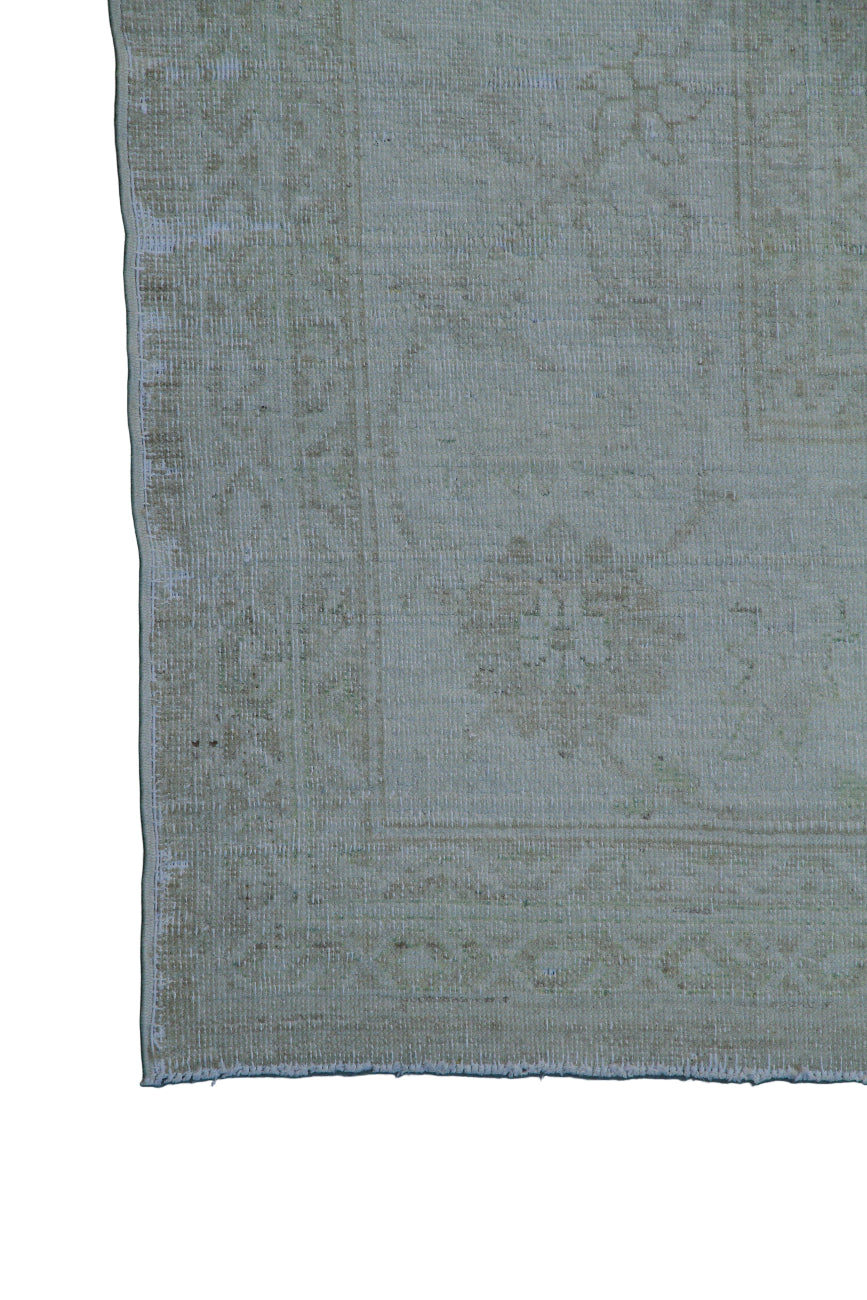 9'x11' Hand-Knotted Afghan Rug | Classic Persian Design | Organic Wool | Vintage