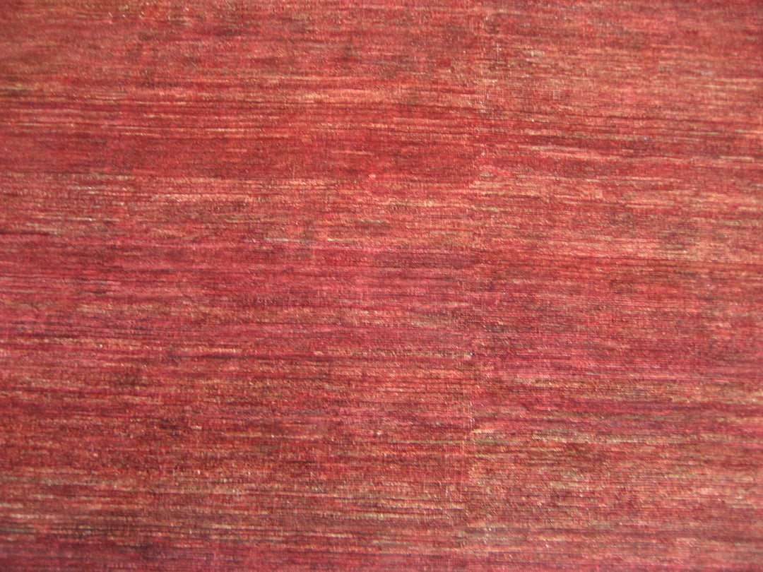 9'x11' Red Stria Ariana Modern Rug