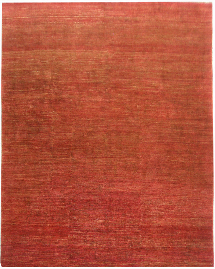 9'x11' Red Stria Ariana Modern Rug