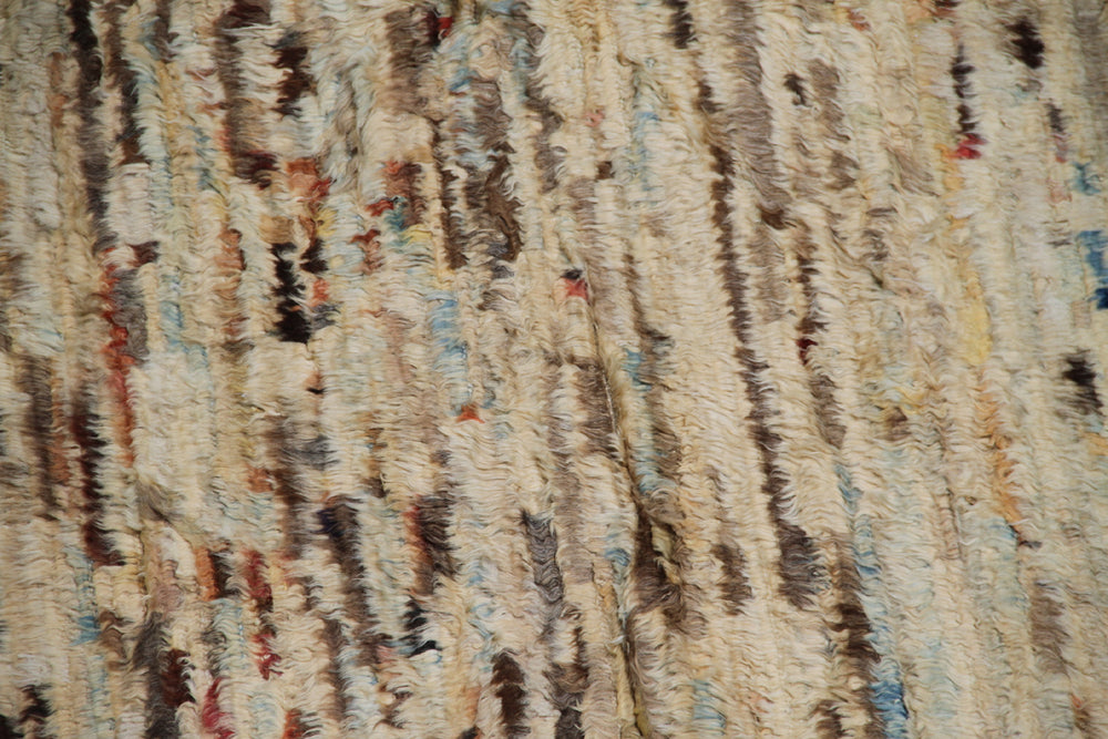 9'x12' Ariana Moroccan Style | Multi-Color Striped | Barchi Wool Area Rug