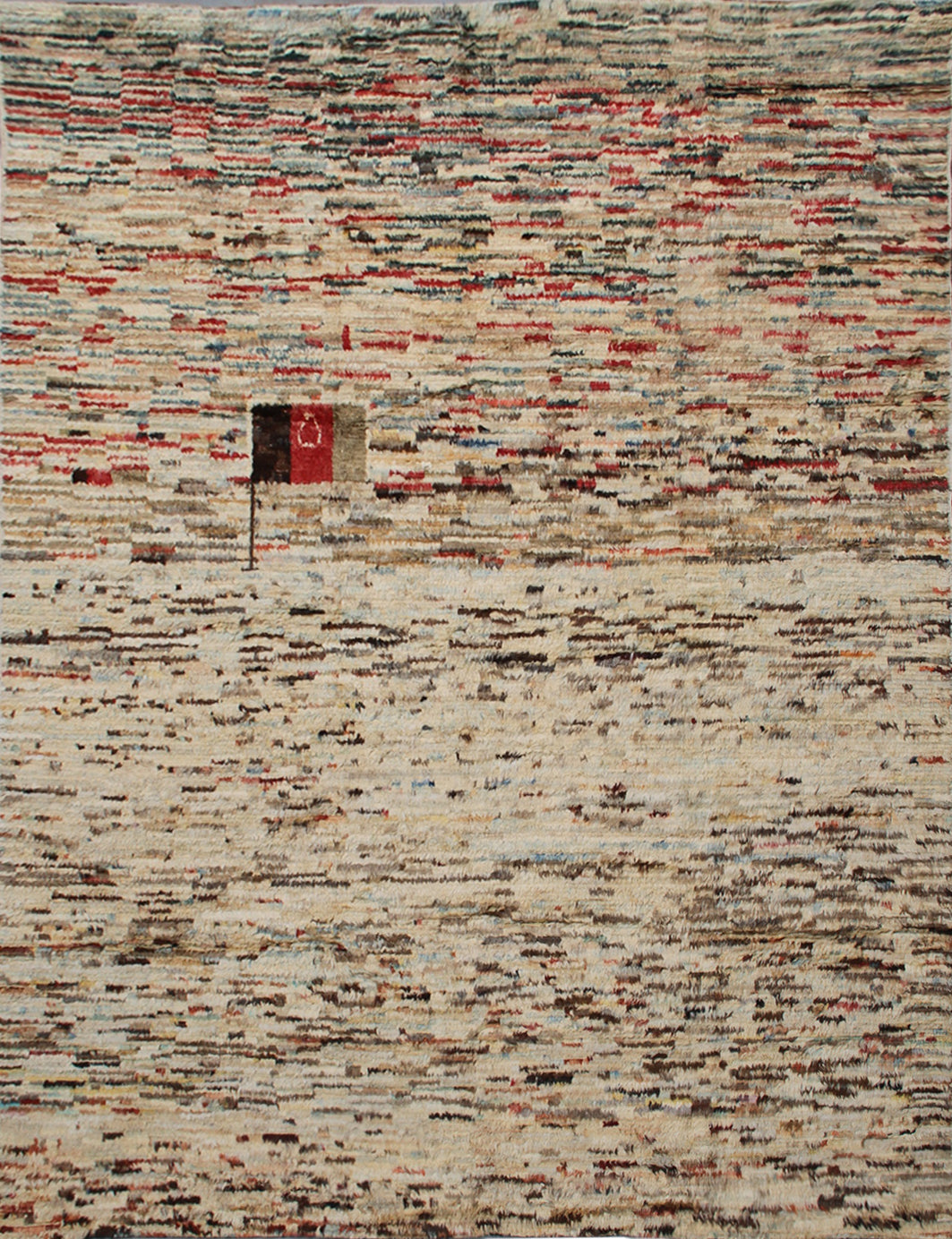 9'x12' Ariana Moroccan Style | Multi-Color Striped | Barchi Wool Area Rug