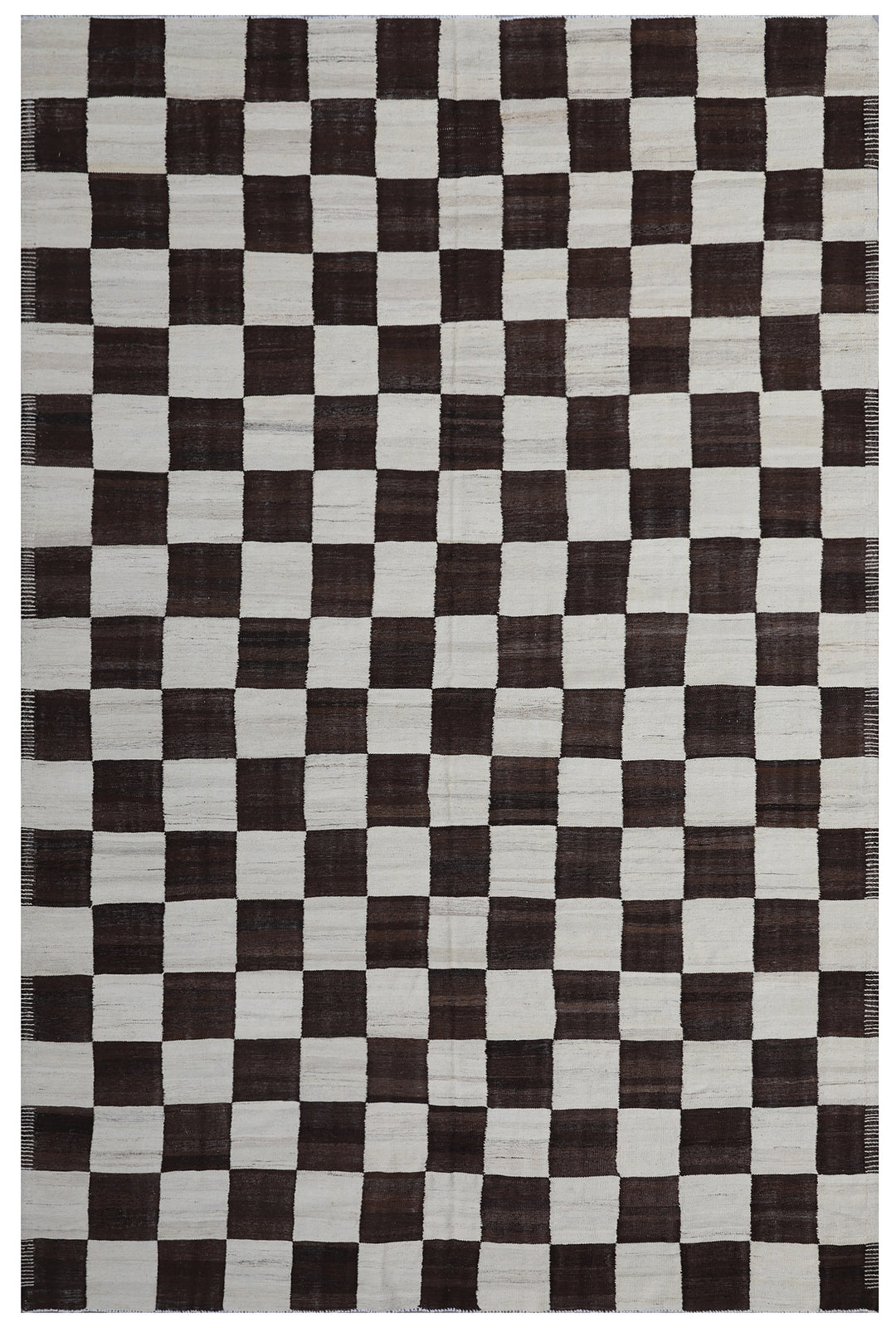 9'x12' Kilim Rug | Ariana square Checkered Kilim
