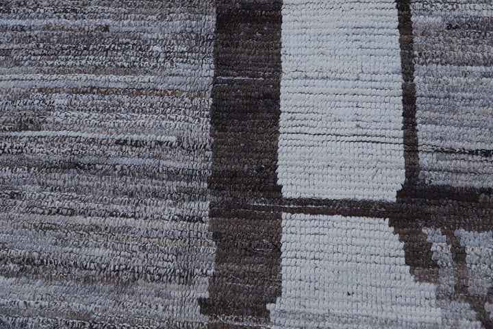 9'x12' Moroccan Style| Brown Cream Dark Brown| Barchi Area Rug