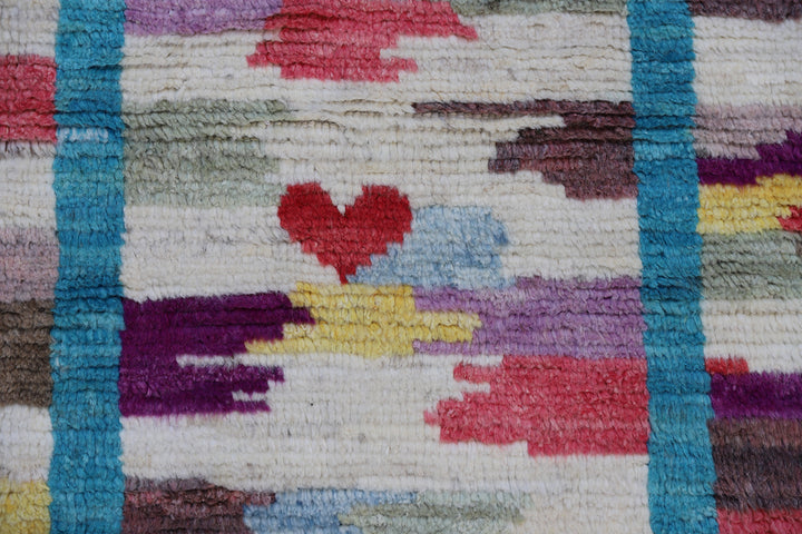 9'x12' Moroccan Style |Multi Color| Soft Shaggy Barchi Rug