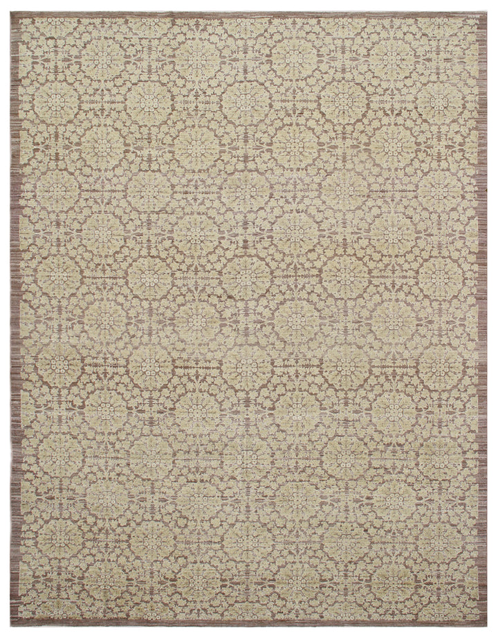 9'x12' Wool Area Rug | Earthtone | European Design Rug