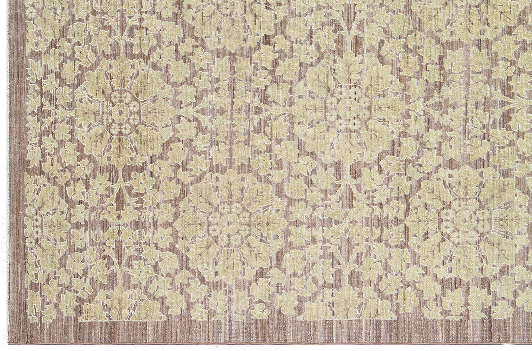 9'x12' Wool Area Rug | Earthtone | European Design Rug