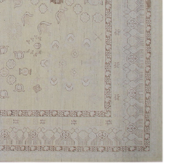 9'x13' Yellow Area Rug | Khotan Design Ariana Wool Rug