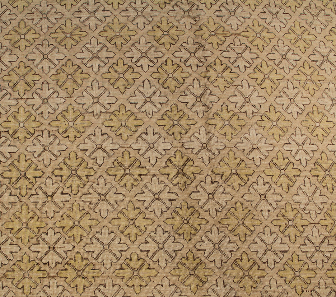 6x9 Ariana Samarkand Geometric Rug | Organic Afghan Wool