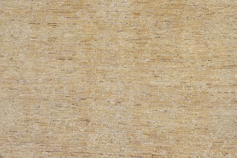 6x7 Ariana Transitional Gold Agra Rug | Hand-Knotted Floral Design
