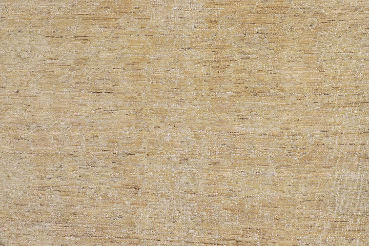 6x7 Ariana Transitional Gold Agra Rug | Hand-Knotted Floral Design