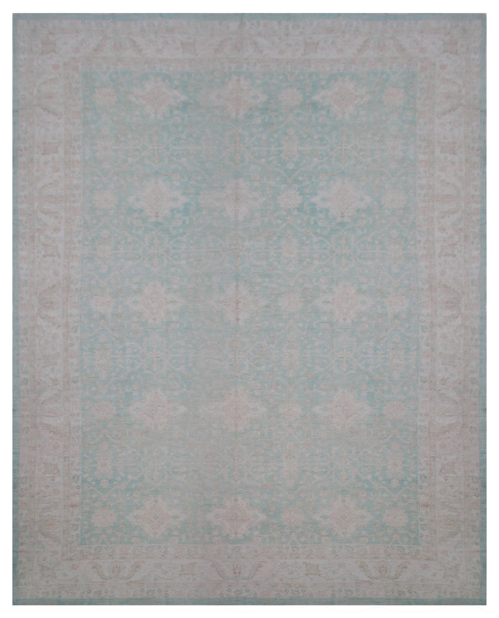 21'x30' Oushak Design | Green Palace Rug | Ariana Traditional Rug
