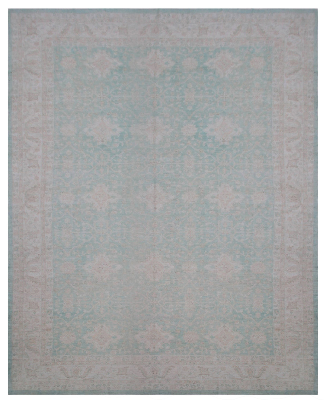 21'x30' Oushak Design | Green Palace Rug | Ariana Traditional Rug