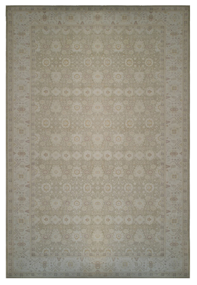 18'x30' Persian Design Palace Rug | Fine Quality | Wool and Silk