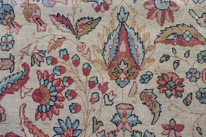 10'x16' Large Antique Persian Kerman Rug | Floral Design | Ariana Rugs
