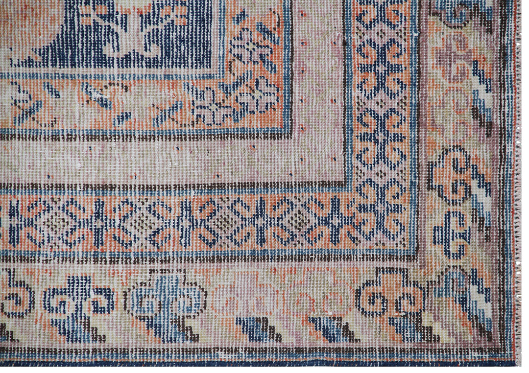 Corner of Antique Samarkand Rug