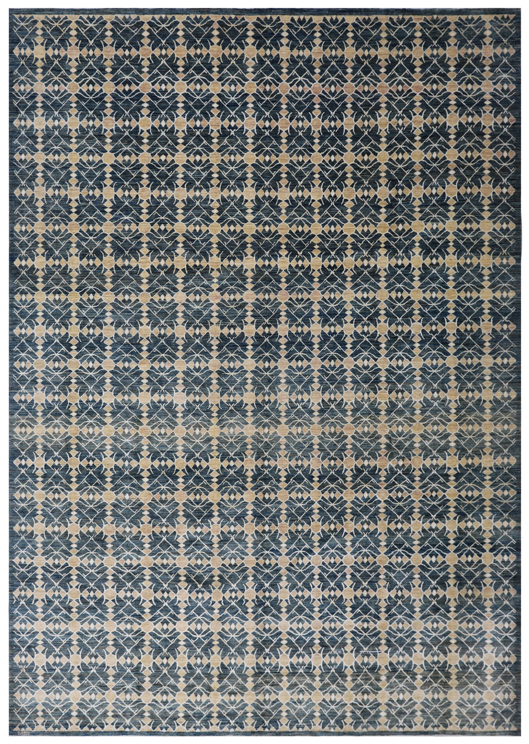 9x12 Geometric Ariana Modern Hand-Knotted Afghan Rug