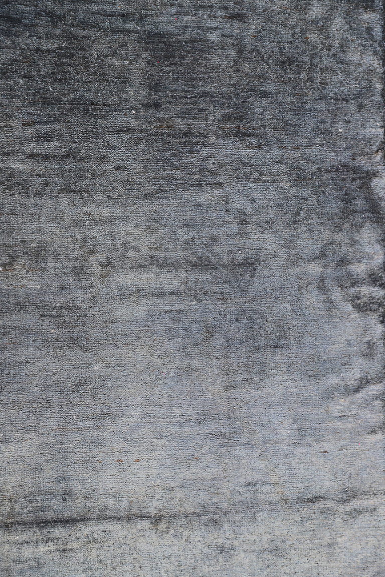 9x11 Ariana Grey and Blue Overdye Afghan Rug