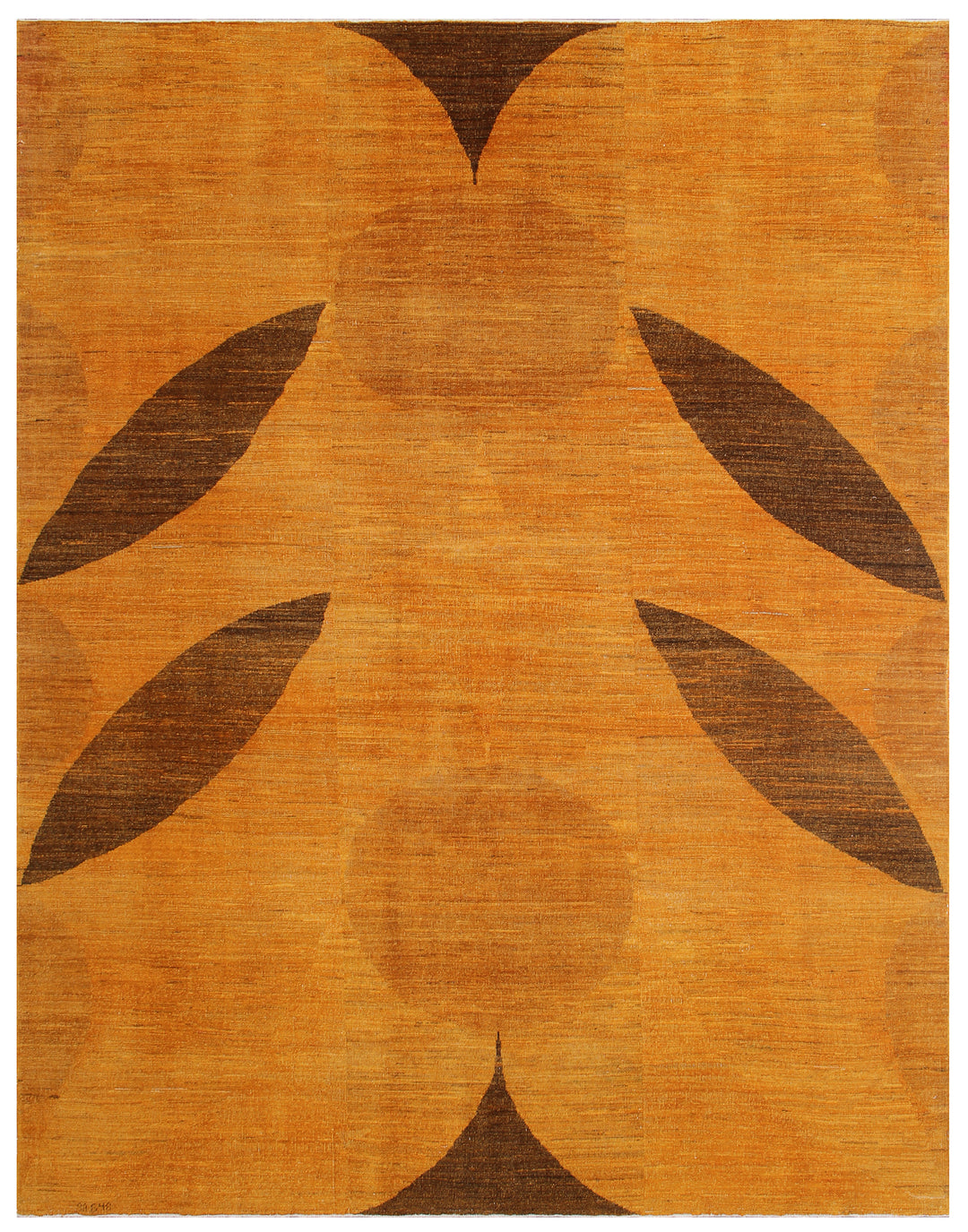 6x8 Ariana Contemporary Overdyed Hand-Knotted Wool Rug