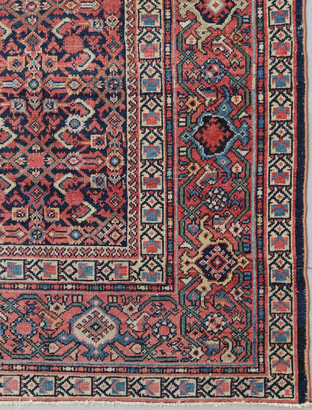 Ariana Rugs – Semi-Antique Persian Malayer Herati Mahi Rug