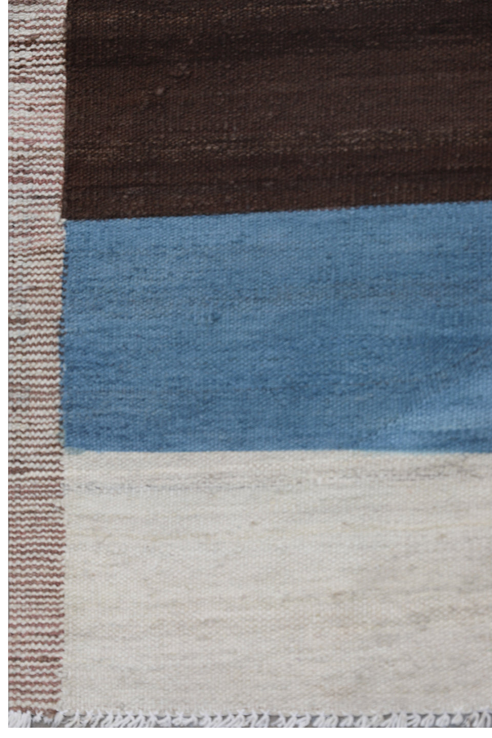 11x17 Ariana Striped Kilim Rug - Maimana Earth Tone Design