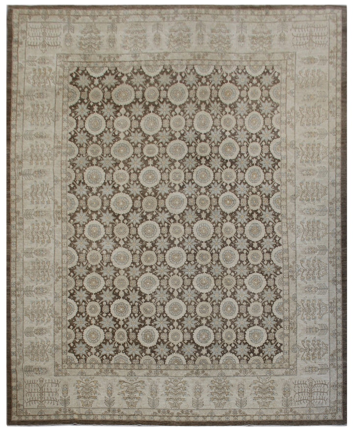 Ariana Traditional Tabriz Haji Jalili Design Hand-Knotted Wool Rug 16'3" x 13'2"