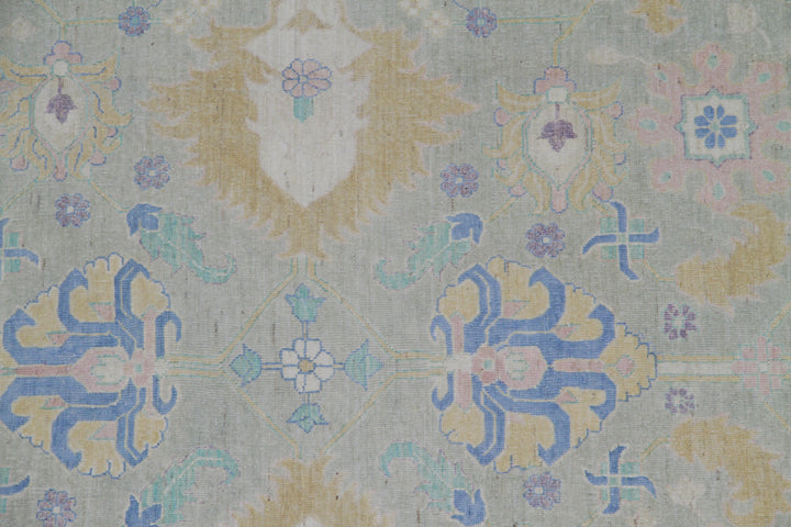 12'x17' Ariana Transitional Turkmen Hand-Knotted Rug