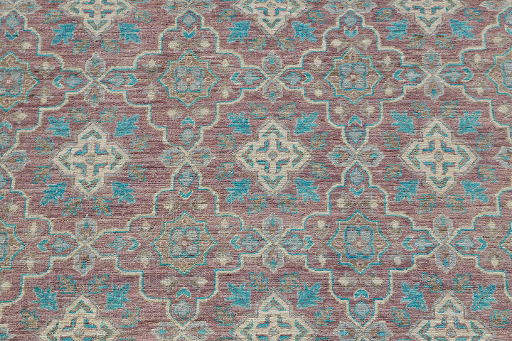 12'x15' Ariana Transitional Semi-Geometric Floral Rug