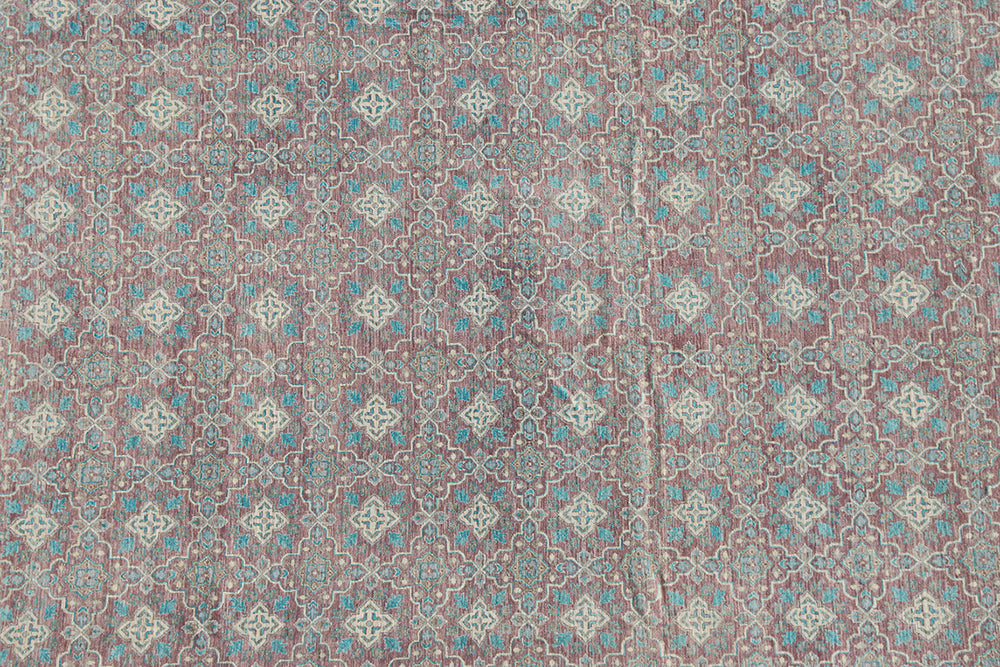 12'x15' Ariana Transitional Semi-Geometric Floral Rug