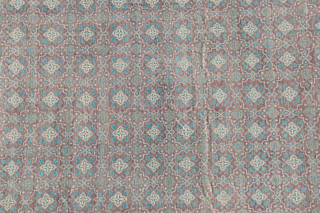 12'x15' Ariana Transitional Semi-Geometric Floral Rug