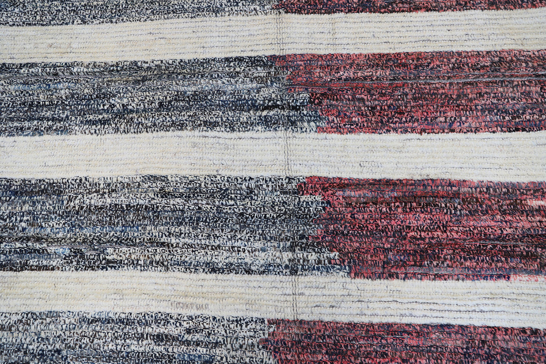Ariana Barchi Moroccan Striped Wool Area Rug (9x12)