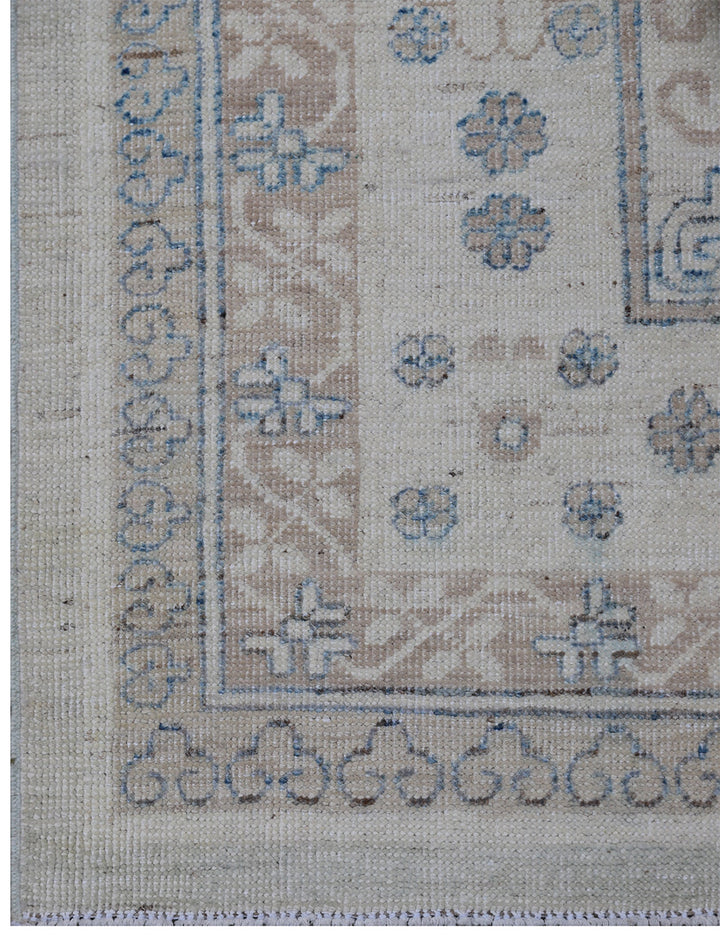 8'x10' Samarkand Khotan Design Ariana Hand-Knotted Area Rug