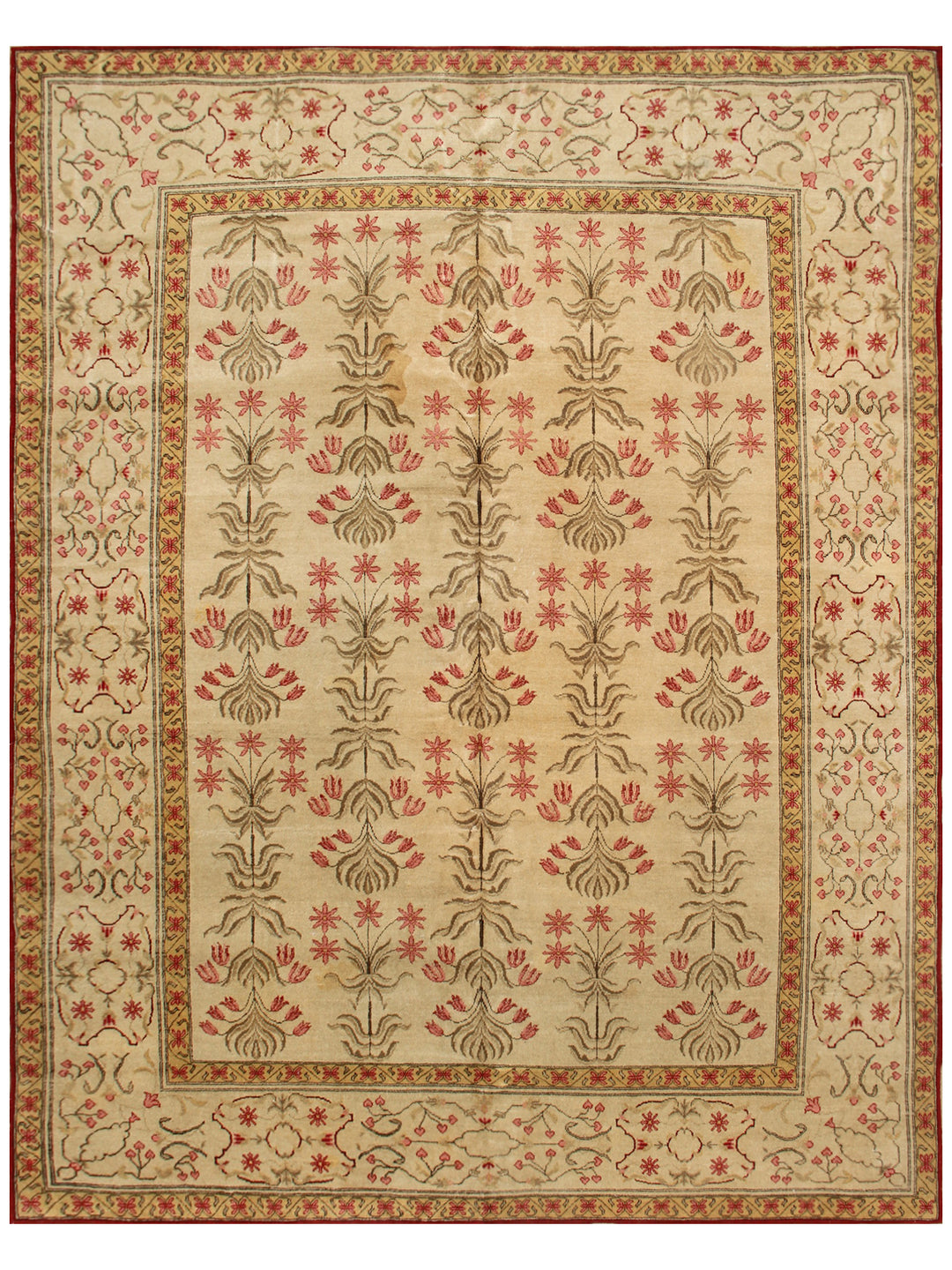 10x13 Hand-Knotted Ivory Egyptian Rug - Special Value