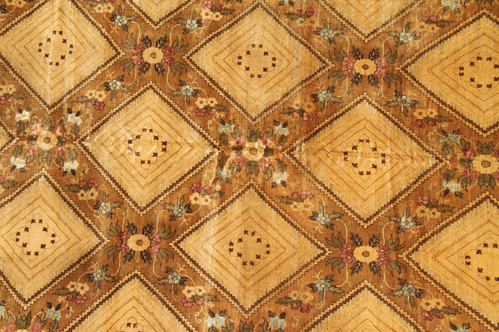 6x9 Fine Wool and Silk Ariana Traditional Rug