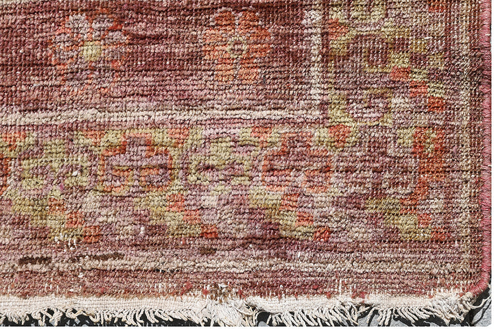 5'x10' Wool Rug | Vintage Samarkand Khotan Area Rug